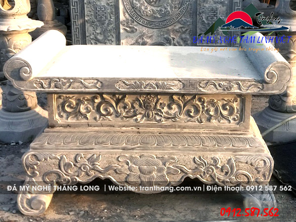 Bàn Thờ Đá | Đá Mỹ Nghệ Thăng Long | Mẫu – 034 Bàn Thờ Đá | Đá Mỹ Nghệ Thăng Long
