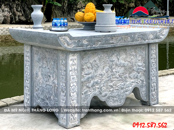 Bàn Thờ Đá | Đá Mỹ Nghệ Thăng Long | Mẫu – 039 Bàn Thờ Đá | Đá Mỹ Nghệ Thăng Long