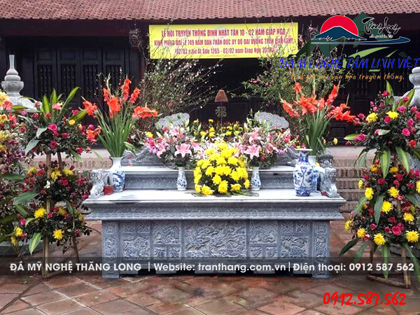 Bàn Thờ Đá | Đá Mỹ Nghệ Thăng Long | Mẫu – 042 Bàn Thờ Đá | Đá Mỹ Nghệ Thăng Long