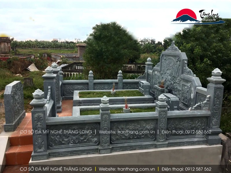 giá lăng mộ đá xanh rêu mới nhất đẹp | Đá Mỹ Nghệ Thăng Long