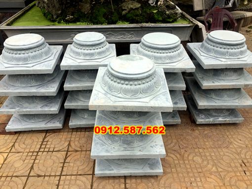 Chân tảng đá kê cột nhà đẹp, bền vững theo thời gian – Đá Mỹ Nghệ Thăng Long – Mẫu 05