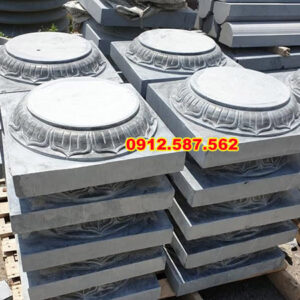 Chân tảng đá kê cột nhà đẹp | Đá Thăng Long | Bền vững theo thời gian - Mẫu 07