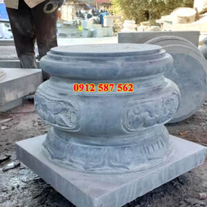 Chân tảng đá kê cột nhà đẹp | Đá Thăng Long | Bền vững theo thời gian - Mẫu 13