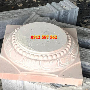 Chân tảng đá kê cột nhà đẹp | Đá Thăng Long | Bền vững theo thời gian - Mẫu 15