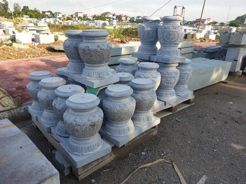 Chân tảng đá kê cột nhà đẹp, bền chắc với thời gian – Đá Mỹ Nghệ Thăng Long – Mẫu 32
