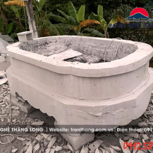 điêu khắc chậu đá