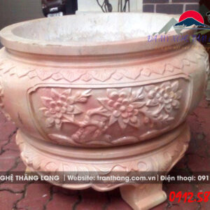 chậu cảnh đá vàng
