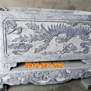 Chậu đá trồng cây cảnh đẹp | Chậu đá tự nhiên nguyên khối | Đá Thăng Long Mẫu 49