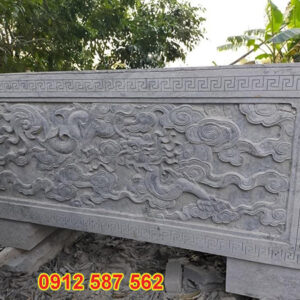 Chậu đá trồng cây cảnh đẹp | Chậu đá tự nhiên nguyên khối | Đá Thăng Long Mẫu 50