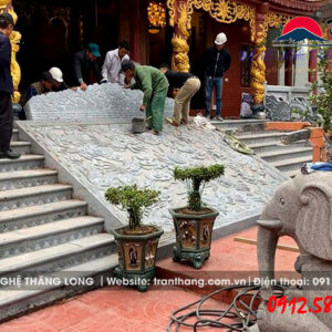 Chiếu Rồng Đá Đẹp | Đá Mỹ Nghệ Tâm Linh Việt