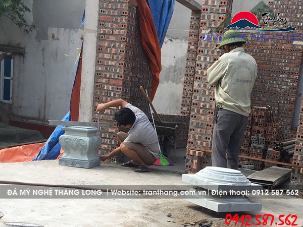 Đá Tảng Kê Cột | Đá Mỹ Nghệ Thăng Long | Mẫu – 057 Đá Tảng Kê Cột | Đá Mỹ Nghệ Thăng Long