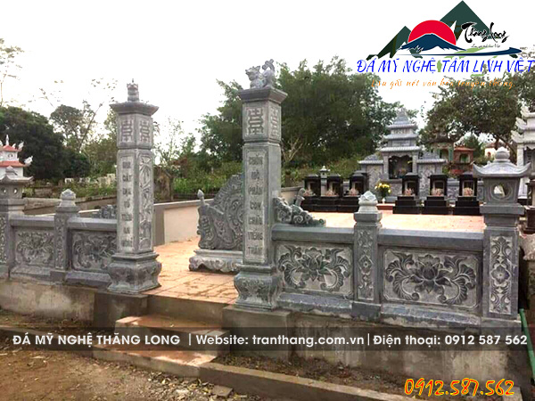 Khu lăng mộ đá | Đá Mỹ Nghệ Thăng Long | Mẫu – 053 Khu lăng mộ đá | Đá Mỹ Nghệ Thăng Long