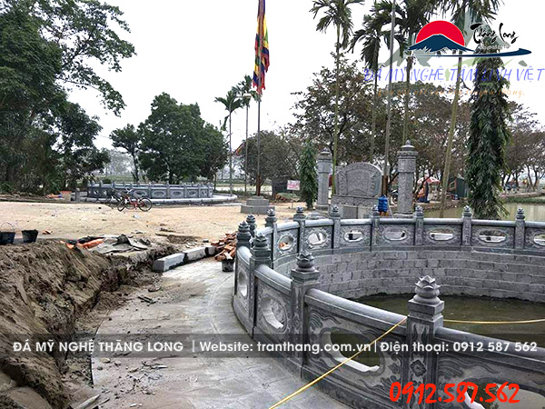 Lan can đá | Đá Mỹ Nghệ Thăng Long | Mẫu – 015 Lan can đá | Đá Mỹ Nghệ Thăng Long