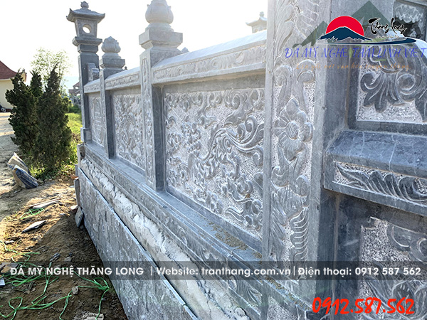 Lan can đá | Đá Mỹ Nghệ Thăng Long | Mẫu – 023 Lan can đá | Đá Mỹ Nghệ Thăng Long