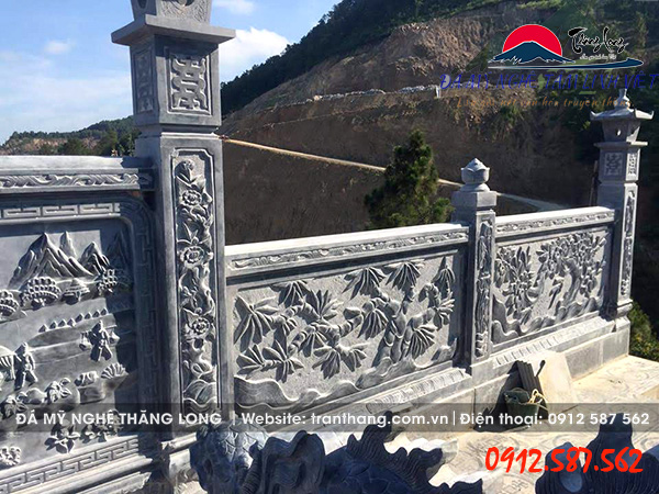Lan can đá | Đá Mỹ Nghệ Thăng Long | Mẫu – 031 Lan can đá | Đá Mỹ Nghệ Thăng Long