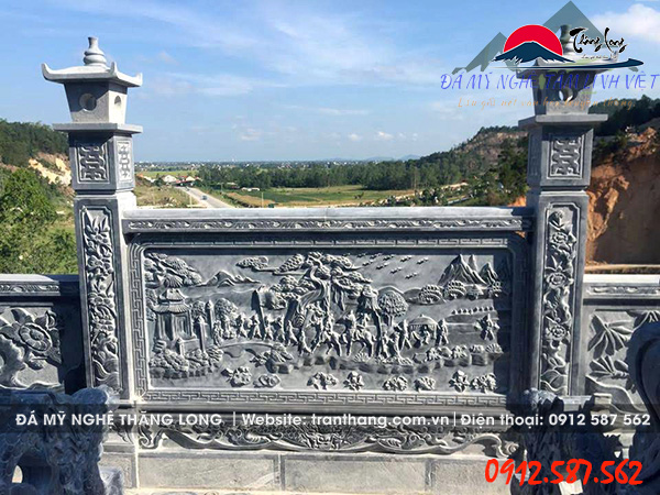 Lan can đá | Đá Mỹ Nghệ Thăng Long | Mẫu – 032 Lan can đá | Đá Mỹ Nghệ Thăng Long