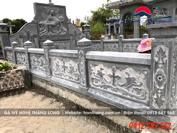 Lan can đá | Đá Mỹ Nghệ Thăng Long | Mẫu – 04 Lan can đá | Đá Mỹ Nghệ Thăng Long