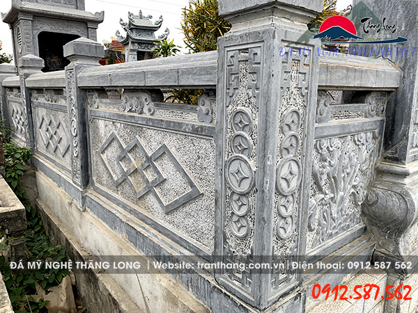 Lan can đá | Đá Mỹ Nghệ Thăng Long | Mẫu – 041 Lan can đá | Đá Mỹ Nghệ Thăng Long