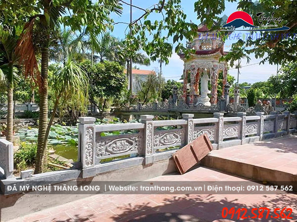 Lan can đá | Đá Mỹ Nghệ Thăng Long | Mẫu – 045 Lan can đá | Đá Mỹ Nghệ Thăng Long