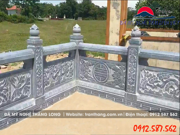 Lan can đá | Đá Mỹ Nghệ Thăng Long | Mẫu – 05 Lan can đá | Đá Mỹ Nghệ Thăng Long