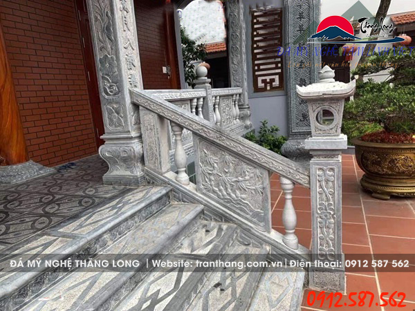 Lan can đá | Đá Mỹ Nghệ Thăng Long | Mẫu – 055 Lan can đá | Đá Mỹ Nghệ Thăng Long