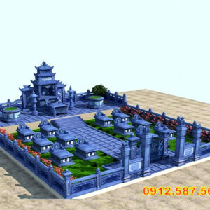 Sản phẩm: Khu lăng mộ đá | Đá Thăng Long | Mẫu 019