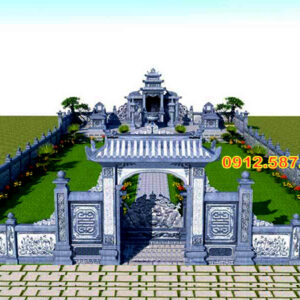 Sản phẩm: Khu lăng mộ đá | Đá Thăng Long | Mẫu 028