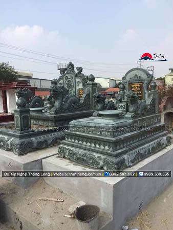 Xây dựng mồ mả bằng đá tại Hà Giang