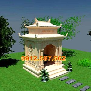 Lăng thờ đá – Long đình đá – Am đá | Đá Thăng Long | Mẫu 001