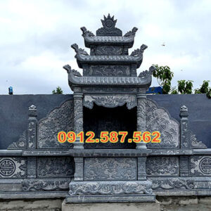 Lăng thờ đá – Long đình đá – Am đá | Đá Thăng Long | Mẫu 009