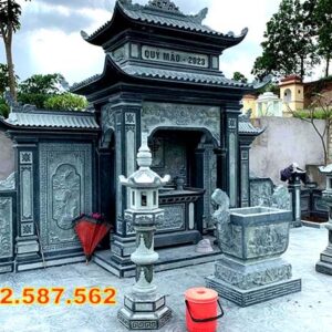 Lăng thờ đá – Long đình đá – Am đá | Đá Thăng Long | Mẫu 024