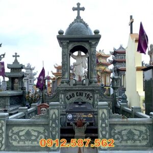 Lăng thờ đá – Long đình đá – Am đá | Đá Thăng Long | Mẫu 034
