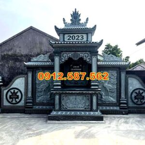 Lăng thờ đá – Long đình đá – Am đá | Đá Thăng Long | Mẫu 036