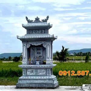 Lăng thờ đá – Long đình đá – Am đá | Đá Thăng Long | Mẫu 042