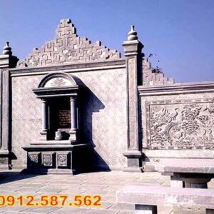 Lăng thờ đá – Long đình đá – Am đá | Đá Thăng Long | Mẫu 047