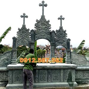 Lăng thờ đá – Long đình đá – Am đá | Đá Thăng Long | Mẫu 048