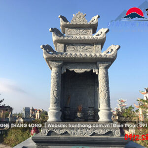 Lăng Thờ Chung | Long Đình Đá | Đá Mỹ Nghệ Tâm Linh Việt – Mẫu 09