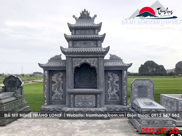 lăng mộ đá, long đình đá