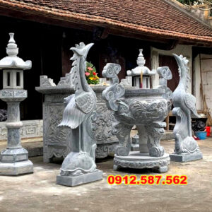 Lư hương đá đẹp - Mẫu đỉnh đá thiên nhiên - Đá Thăng Long 020