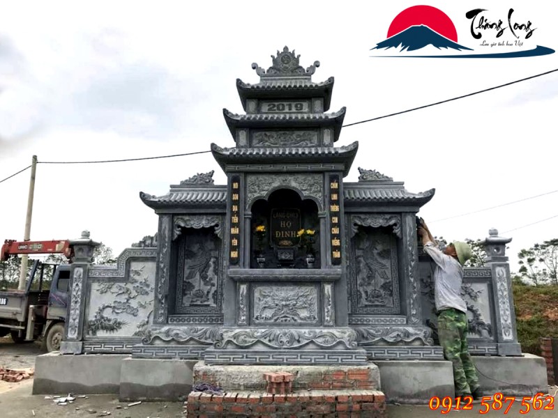 lăng thờ đá đẹp tại Ninh Bình