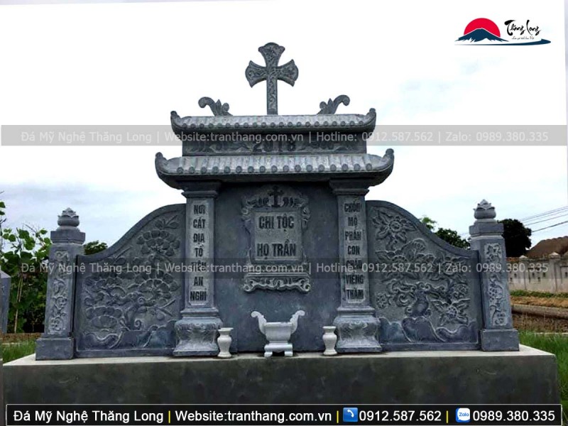Xây dựng mộ phần cho người đã khuất theo đạo thiên chúa giáo tại Phú Thọ