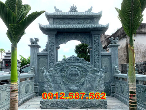 Cuốn thư bình phong đá tự nhiên