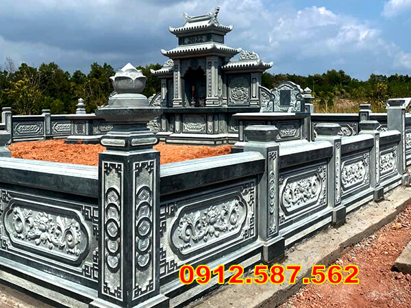Báo giá lan can đá tự nhiên nguyên khối