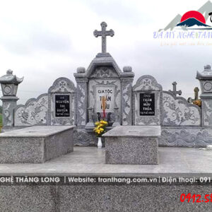 Mộ Đá Công giáo Đẹp | Đá Mỹ Nghệ Tâm Linh Việt