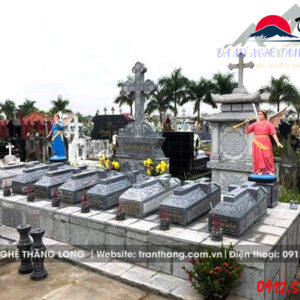 Mộ Đá Công giáo Đẹp | Đá Mỹ Nghệ Tâm Linh Việt
