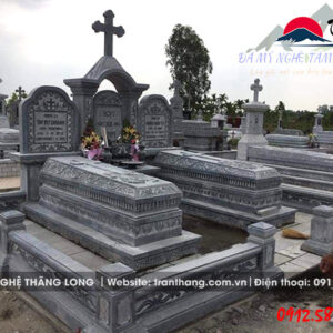 Mộ Đá Công giáo Đẹp | Đá Mỹ Nghệ Tâm Linh Việt
