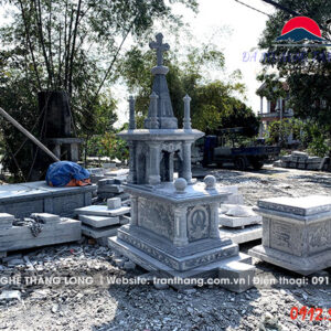 Mộ Đá Công giáo Đẹp | Đá Mỹ Nghệ Tâm Linh Việt