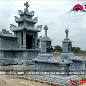 Mộ Đá Công giáo Đẹp | Đá Mỹ Nghệ Tâm Linh Việt