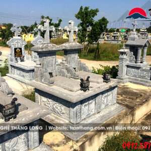 Mộ Đá Công giáo Đẹp | Đá Mỹ Nghệ Tâm Linh Việt