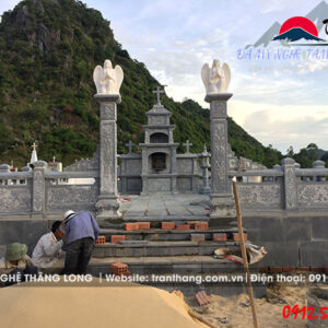 Mộ Đá Công giáo Đẹp | Đá Mỹ Nghệ Tâm Linh Việt